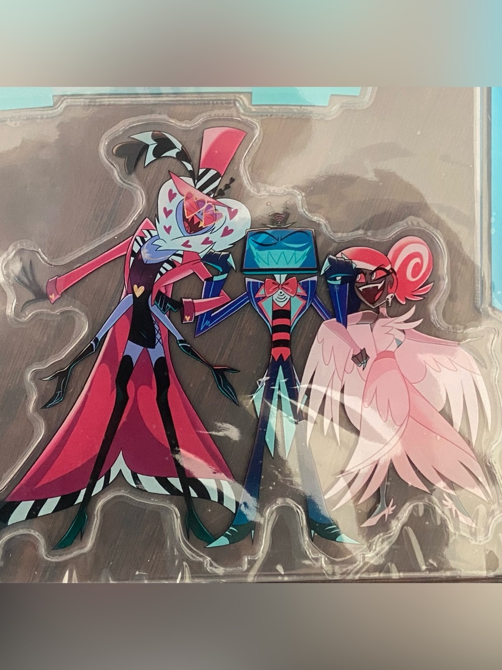 Hazbin Hotel Season 2 Bundle Unholy Trinity Acrylic Standee